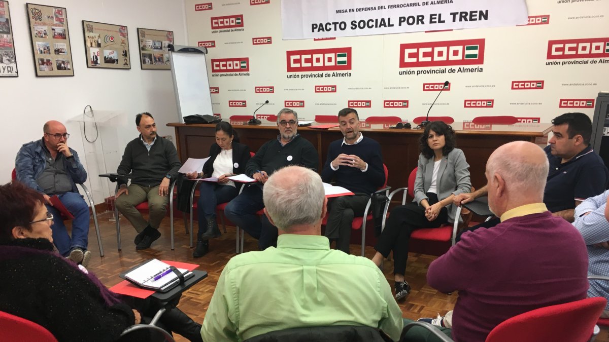 Reunión con la Mesa del Tren.