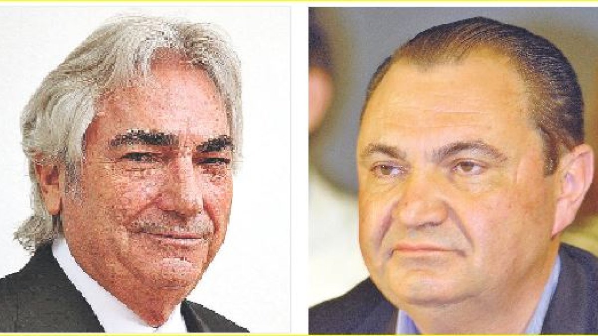 Manuel Lao y Antonio Cantón, empresarios almerienses.
