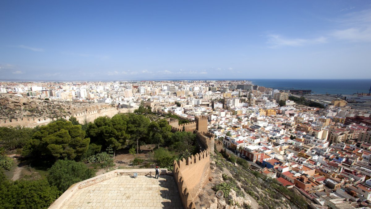 Vista general de la ciudad de Almería.