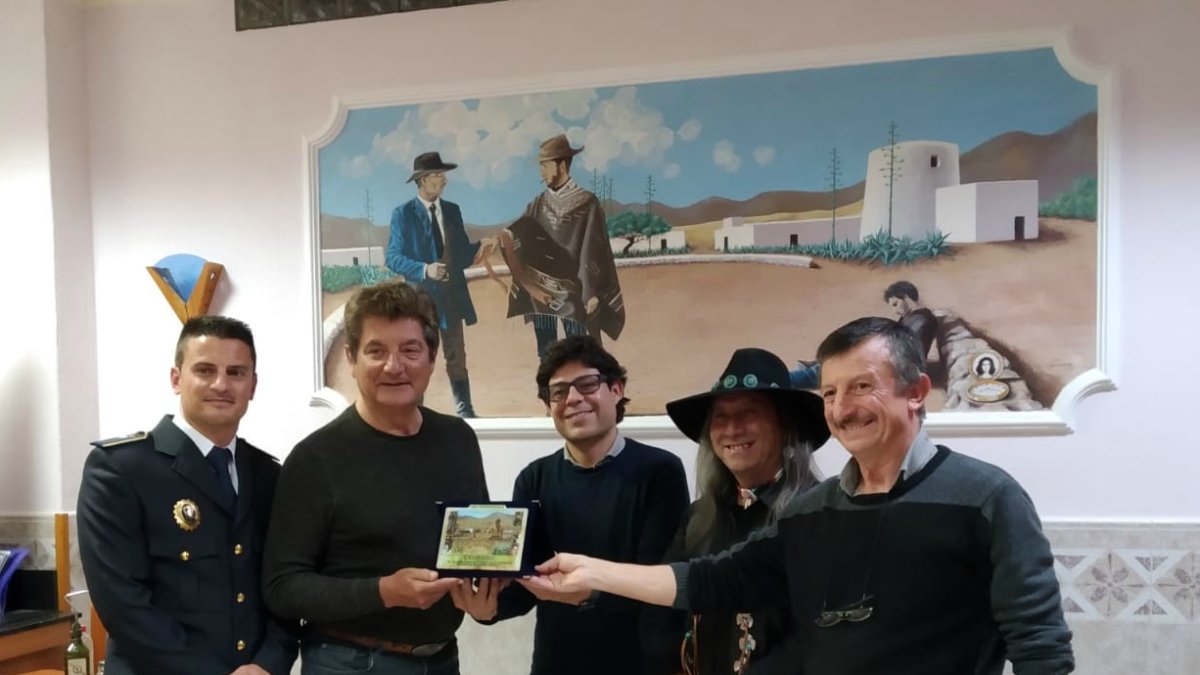 Mario Marsili durante el homenaje que recibió el jueves en Los Albaricoques.