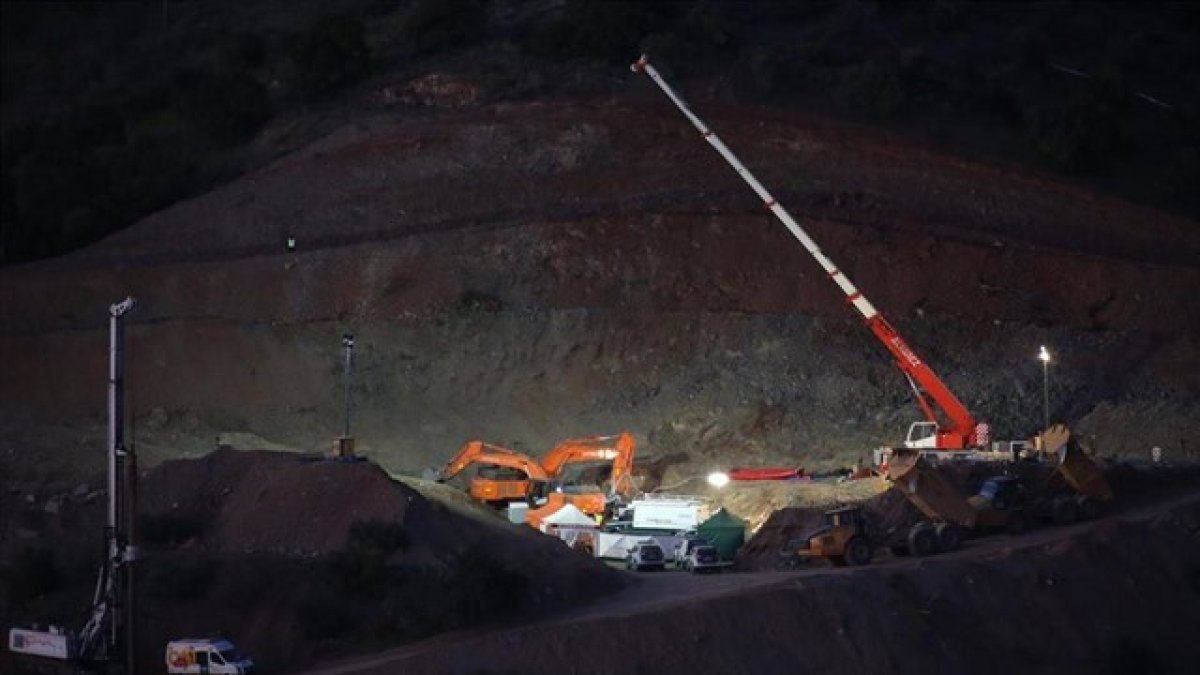Trabajos llevados a cabos para rescatar al pequeño Julen./ EUROPA PRESS / ÁLEX ZEA