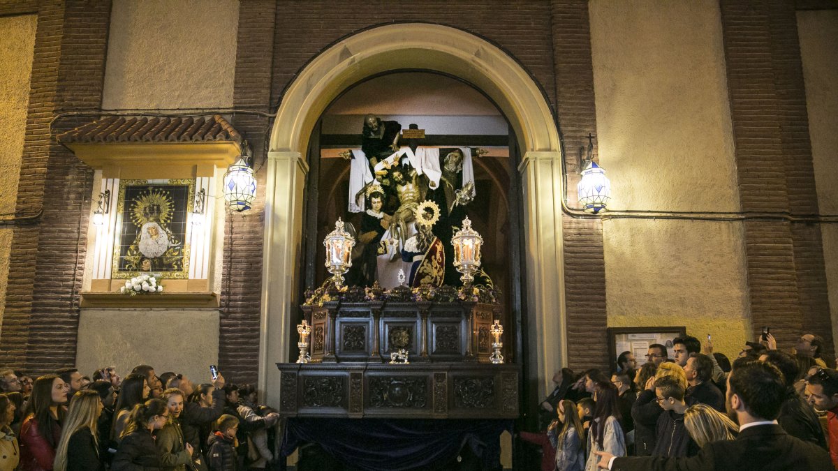 El Santísimo Cristo en su Descendimiento, una imagen que corta la respiración cada Jueves Santo.