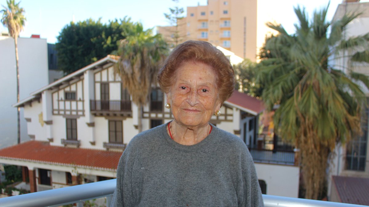 María de los Ángeles Roda Díaz, fundadora de la Hermandad del Prendimiento.