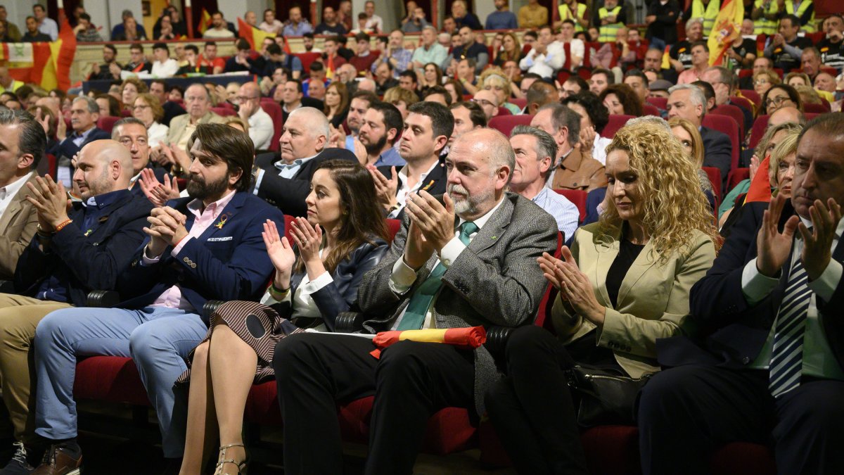 Mitin de Vox en la capital.