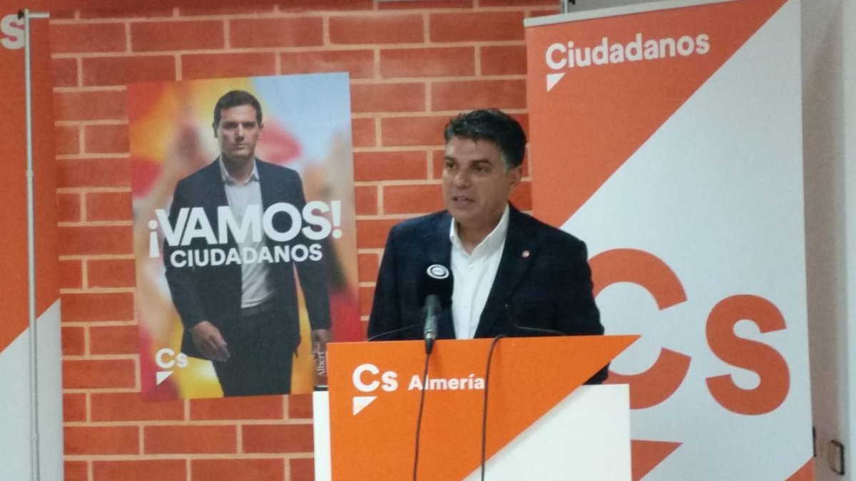 Miguel Cazorla, candidato de Cs a la Alcaldía de Almería