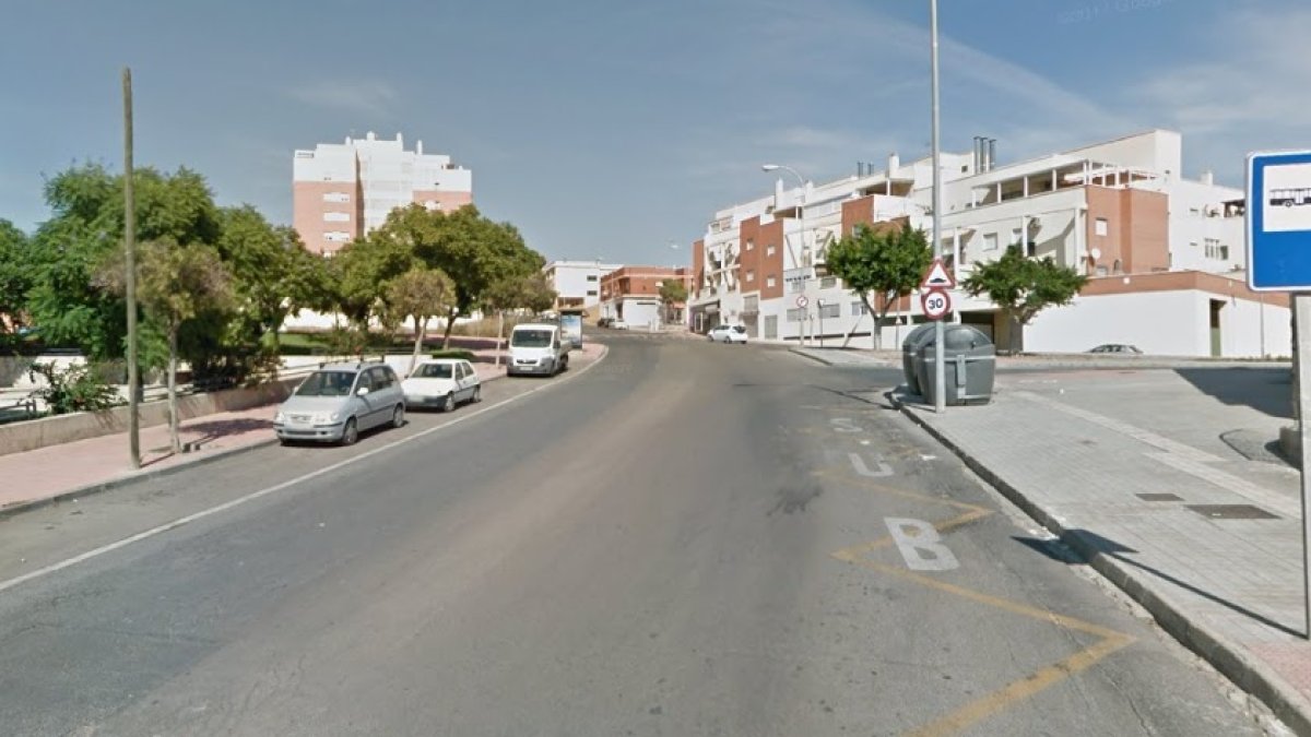 Calle Gredos, lugar donde ocurrieron los hechos