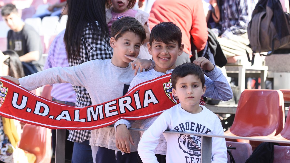 Pequeños aficionados.