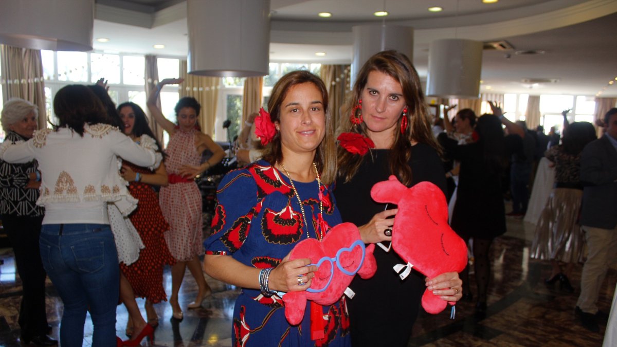 Cristina Sánchez Maldonado y Ana Maldonado, organizadoras del II Cóctel Solidario.