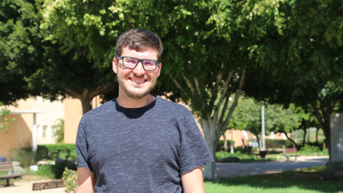 Aarón Blanco Álvarez, en la UAL