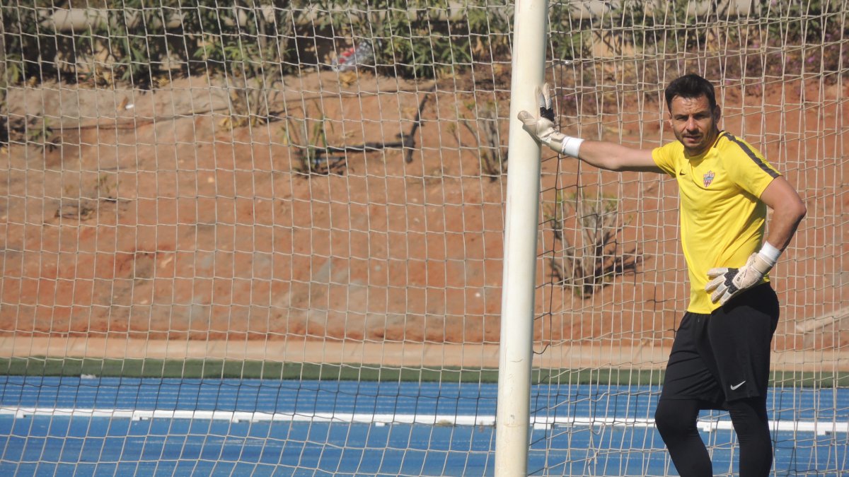 René en el campo Anexo del Mediterráneo.