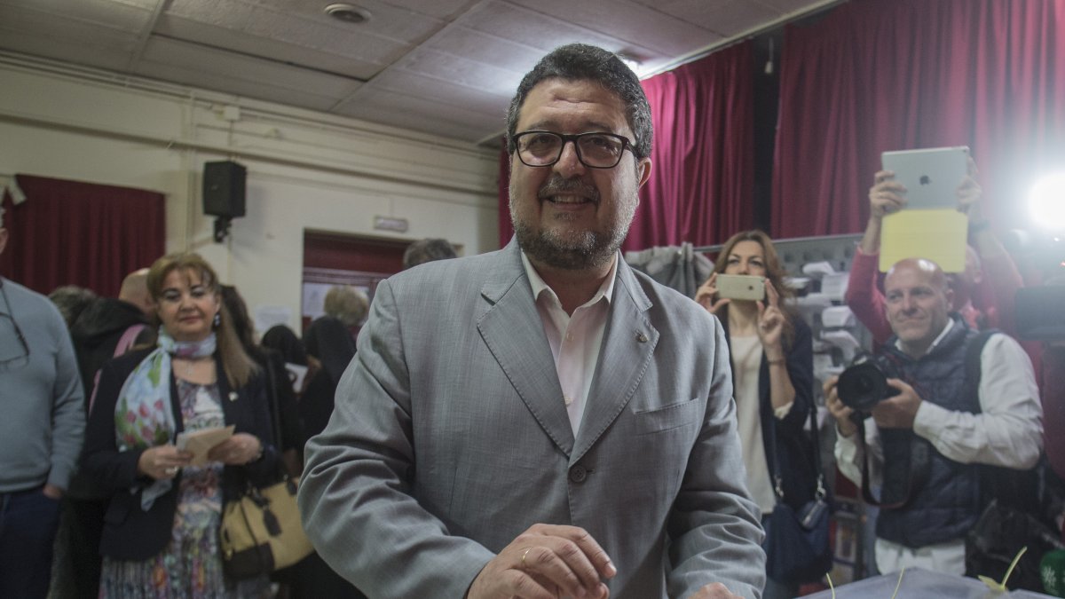 Francisco Serrano, portavoz de Vox en el parlamento andaluz.