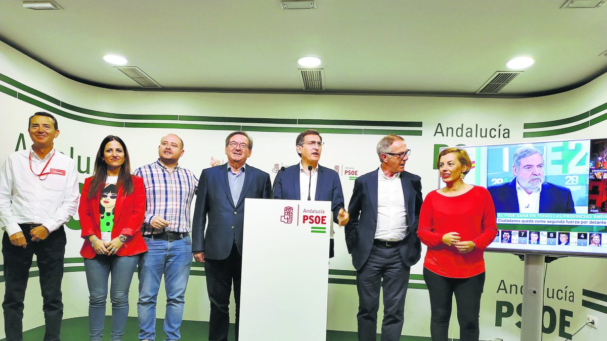 Comparecencia tras conocer los resultados.