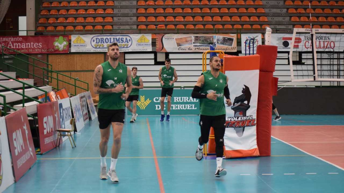 Borja Ruiz saltando a la pista de Los Planos.