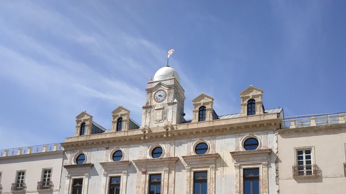 Fachada del Ayuntamiento de la capital almeriense