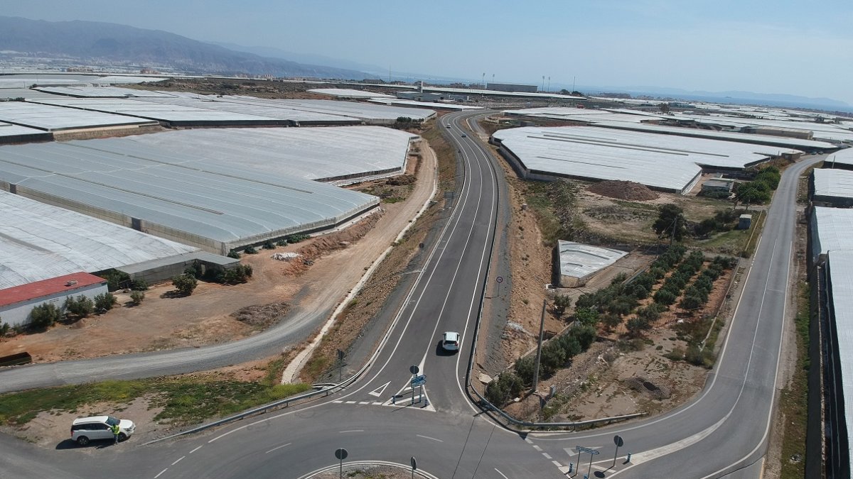 Ramal de la variante de Roquetas de Mar.