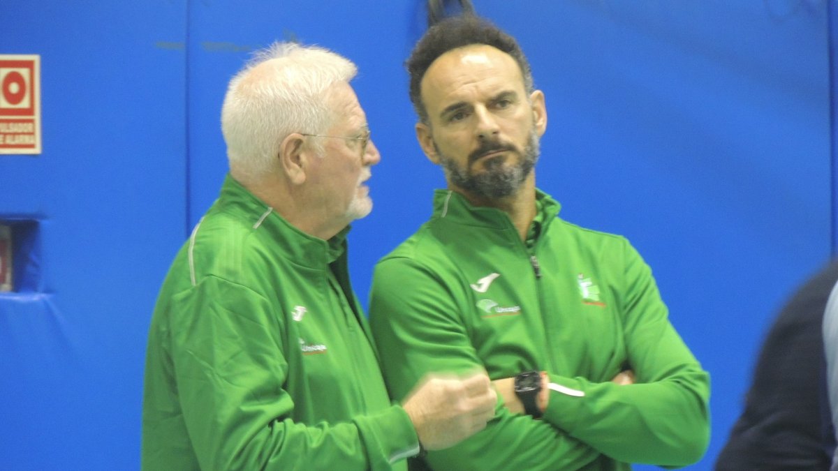 Berenguel con el doctor García.