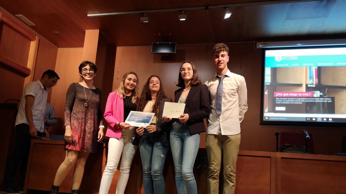 Premiados en el IX Certamen de Proyectos Educativos.