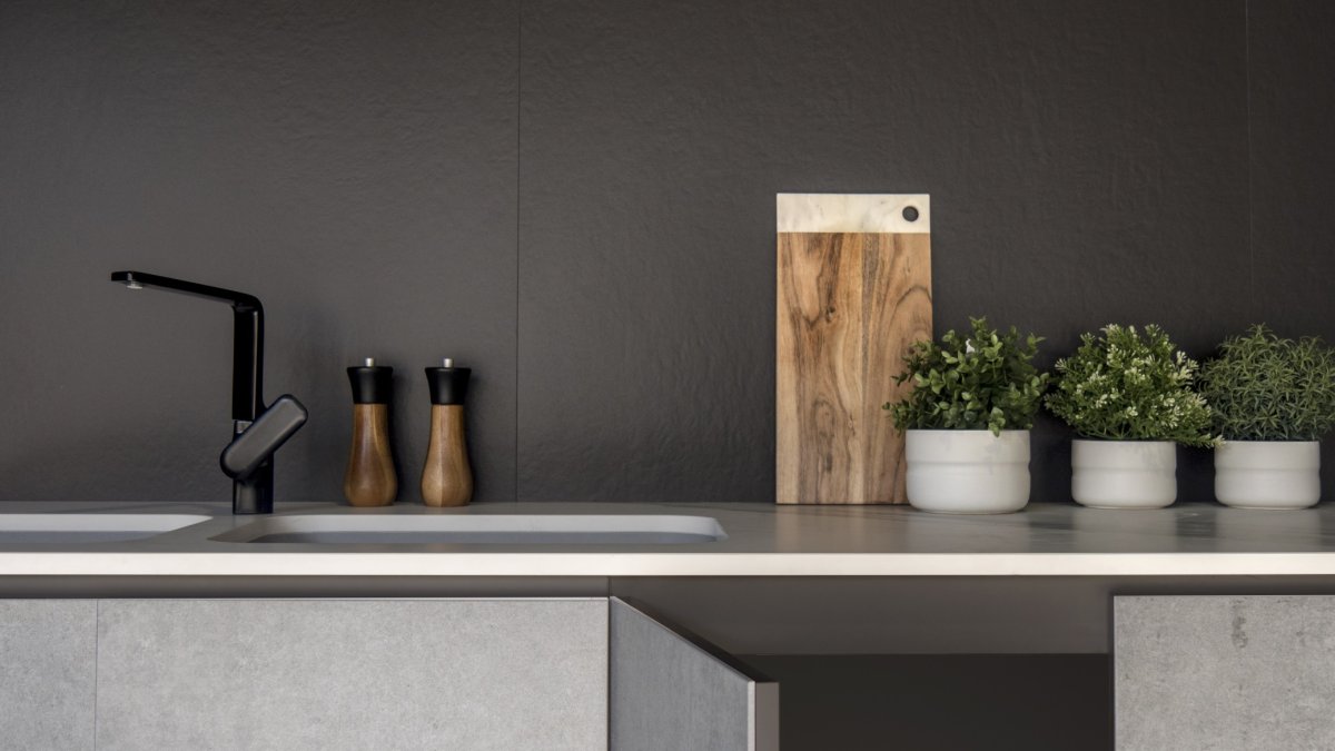 Revestimiento mueble Dekton Slim, color Kreta