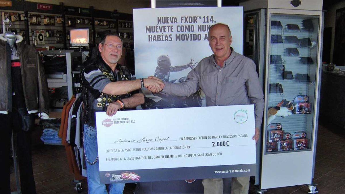 Antonio Lorca junto a Ricardo Salvador.