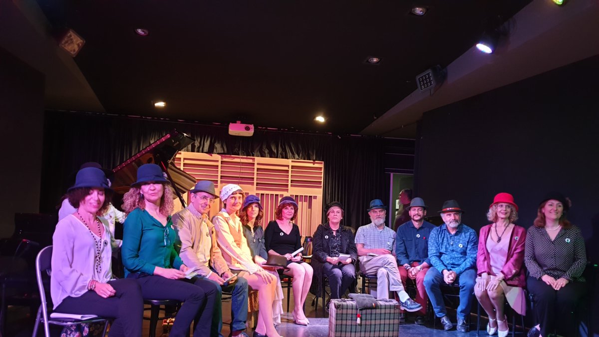 Poetas almerienses que participaron en el homenaje en Clasijazz.