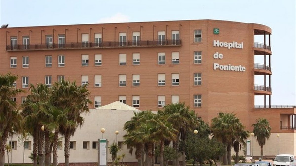 Hospital de Poniente, en El Ejido.