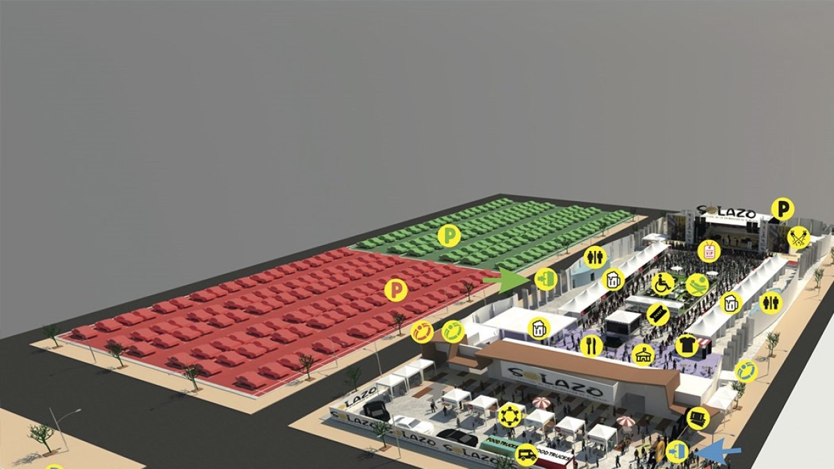 Recinto del Festival.