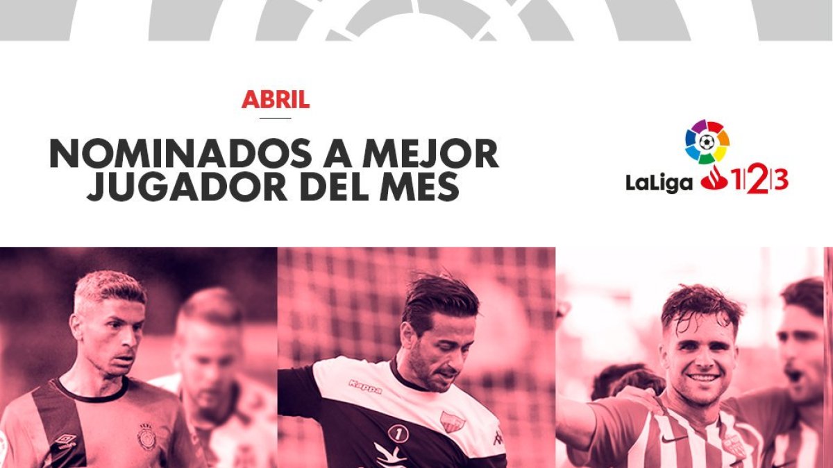 Salva Sevilla, Casto Espinosa y Álvaro Giménez, los nominados.