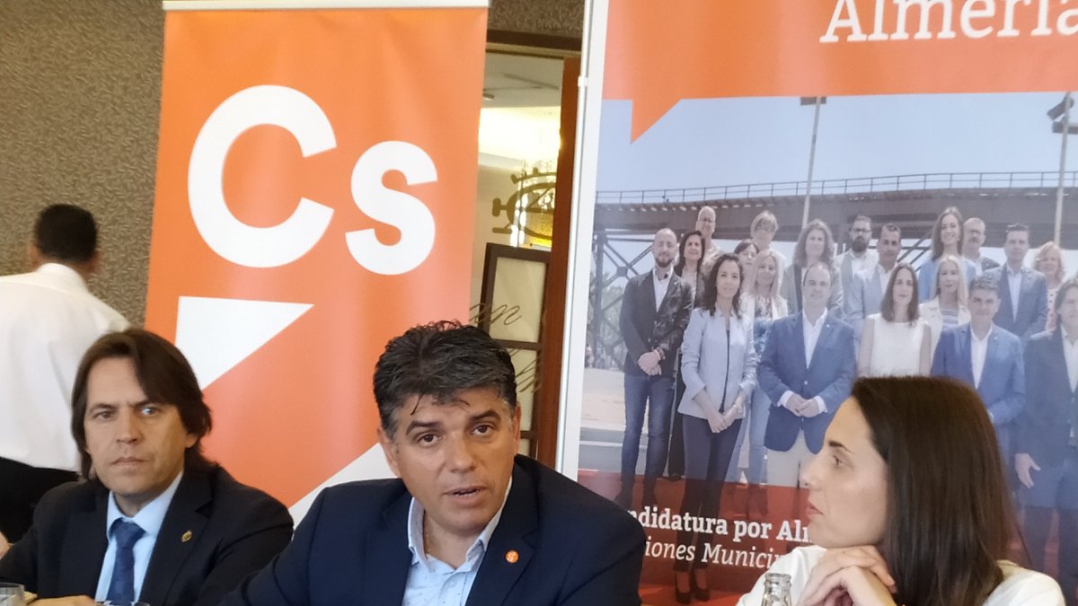 Miguel Cazorla, candidato de Cs a la Alcaldía de Almería