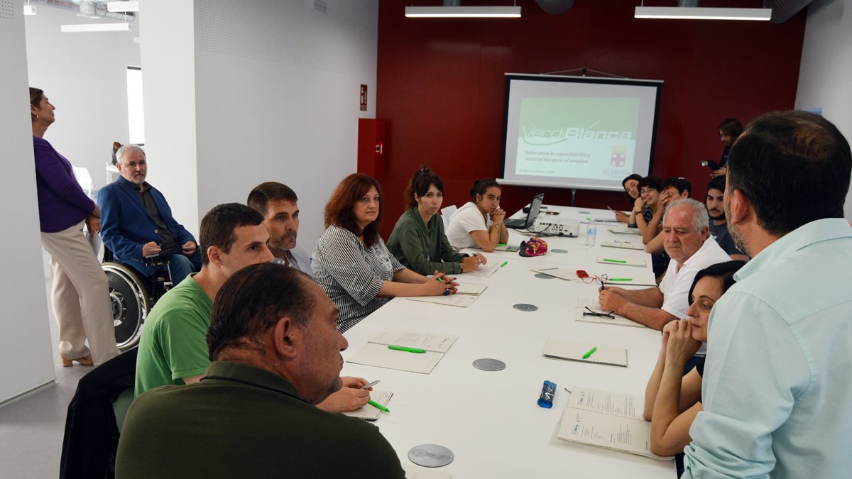 Participantes en uno de los talleres.