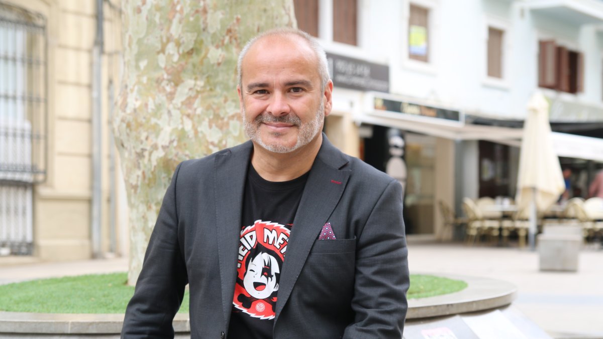 Javier Sirvent, en Almería