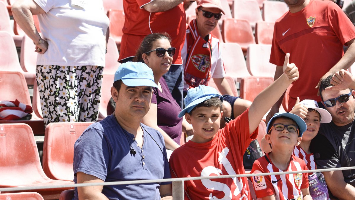 Felices con el Almería.