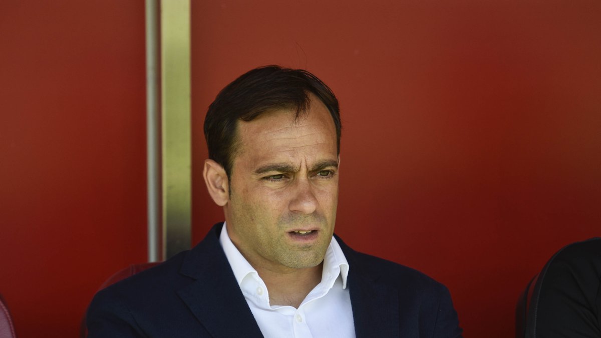 Fran Fernández en el partido contra el Elche.