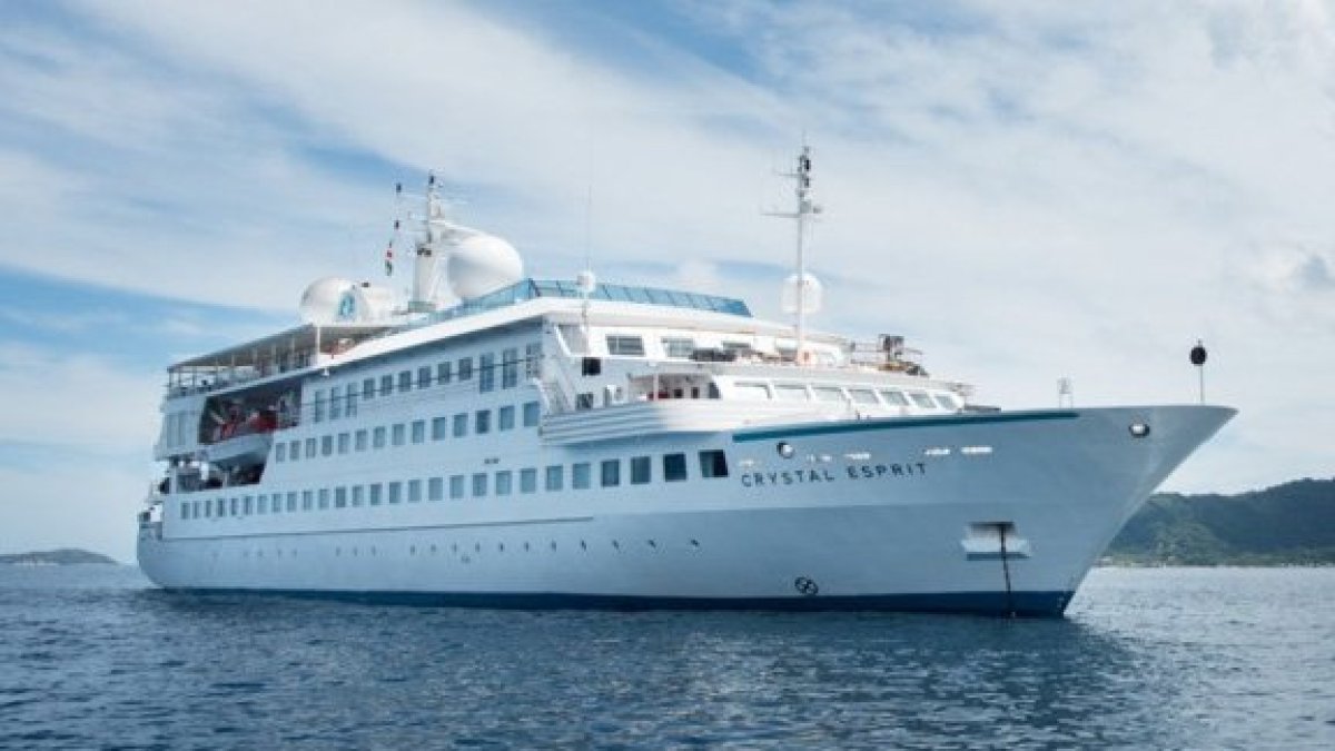 Imagen del crucero Crystal Esprit.