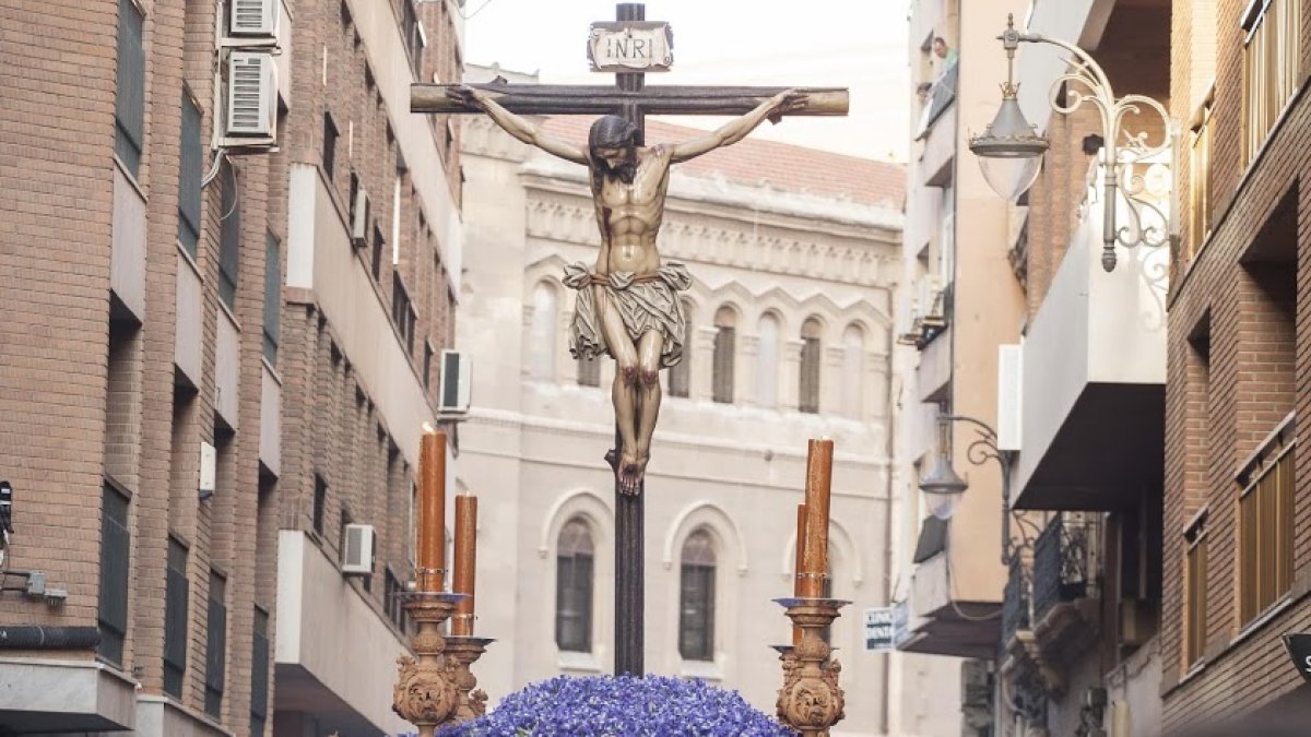 Imagen del Cristo de la Buena Muerte.