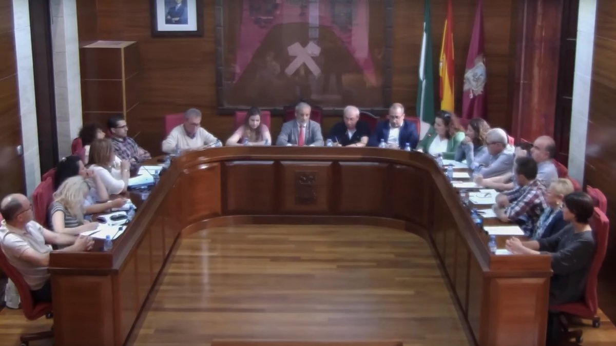 Pleno celebrado este lues en el Ayuntamiento de Vera.