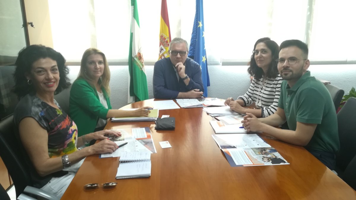 Encuentro en la Delegación Territorial.