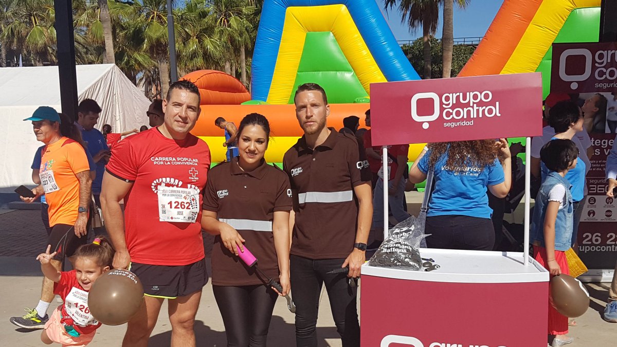 José Mata, de Grupo Control, fue el encargado de dar la salida