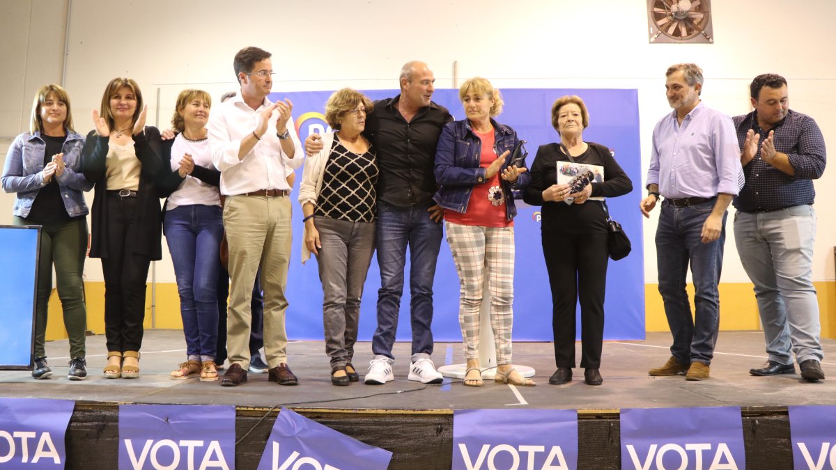 Acto de inicio de campaña del PP de El Ejido celebrado en San Agustín.