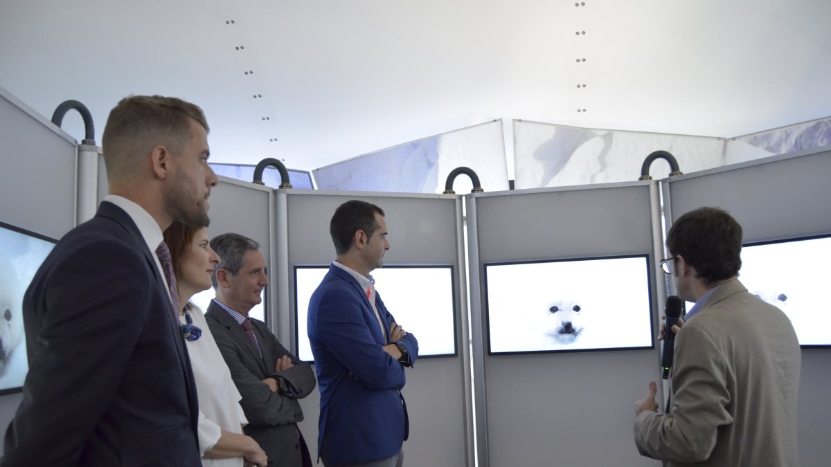 Sheila Moreno. Inauguración de la exposición \