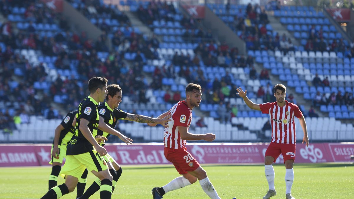 Álvaro Giménez y César de la Hoz en e Almería-Mallorca.