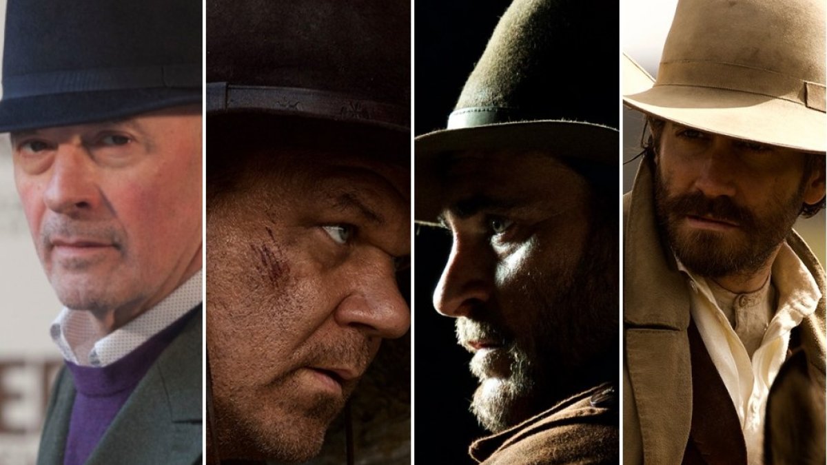 Jacques Audiard, John C. Reilly, Joaquin Phoenix y Jake Gyllenhaal.