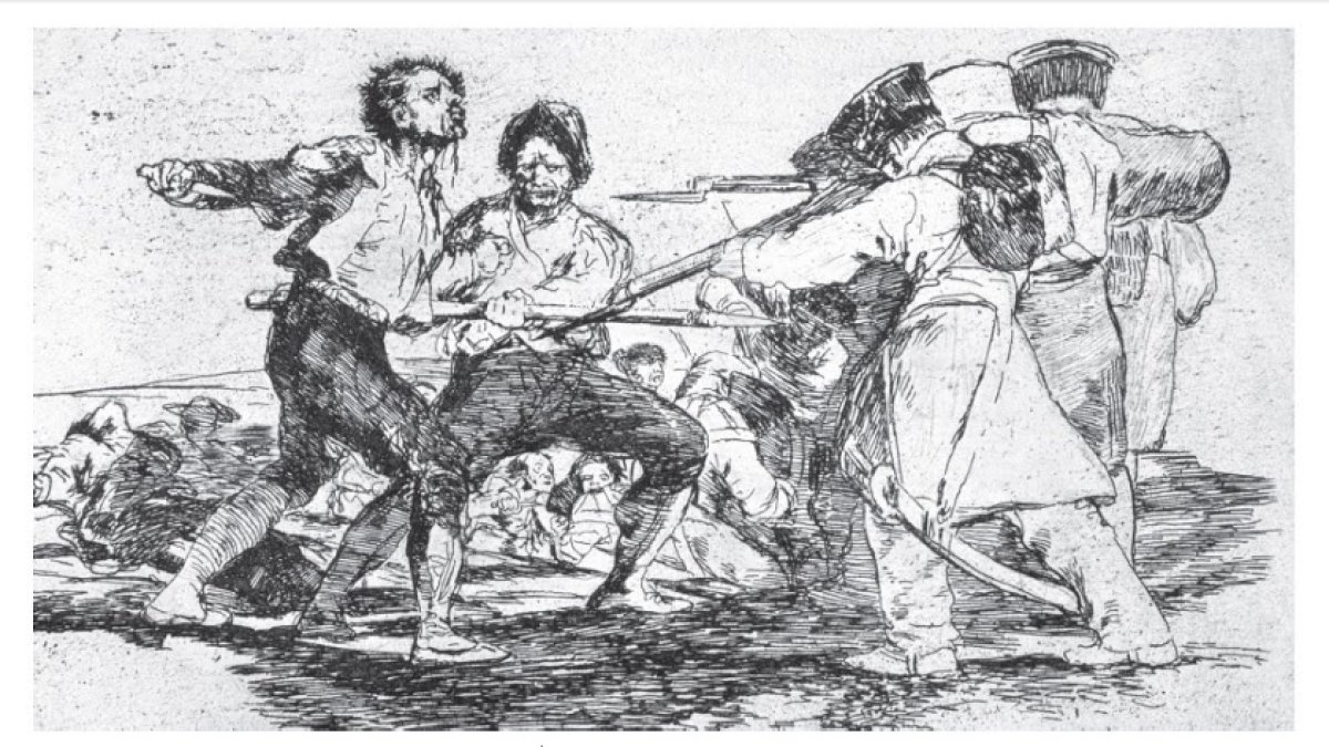 Las láminas compradas corresponden a la serie ‘Desastres de la Guerra’.