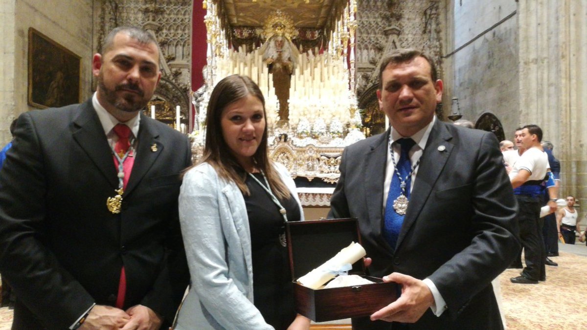 Los Ángeles de Almería, en la coronación.