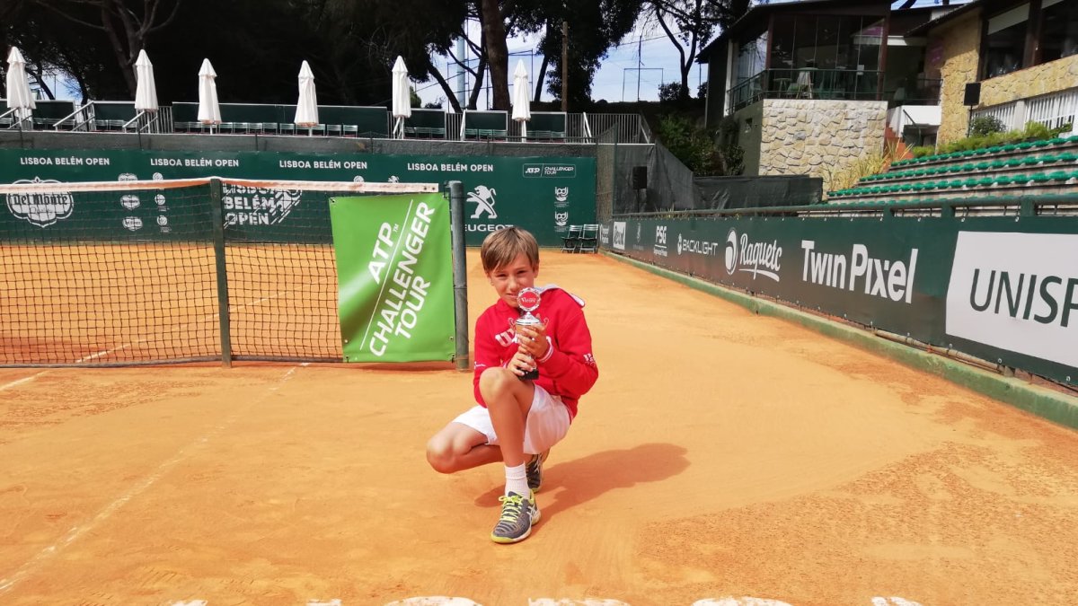 Darío Ruiz, tercer clasificado en Lisboa.
