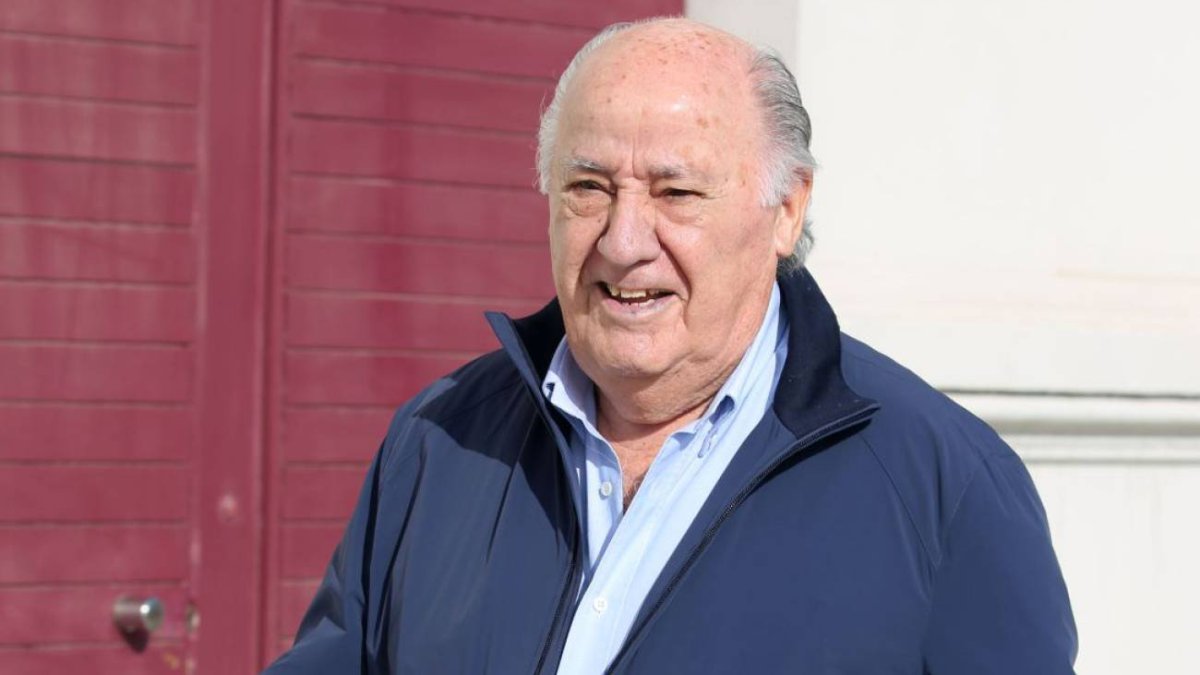 El fundador de Inditex, Amancio Ortega.