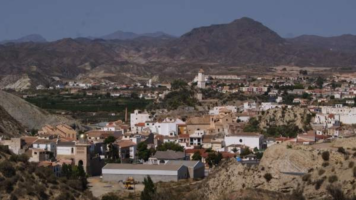 Vista general del municipio de Zurgena.
