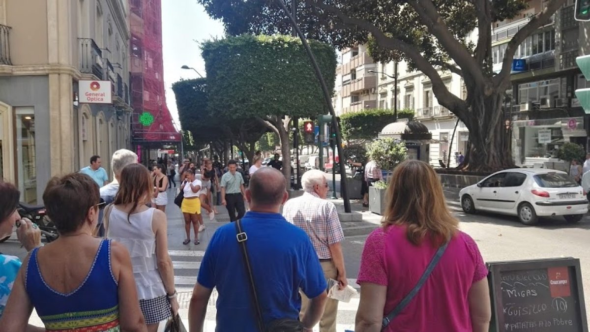 Imagen de archivo del Paseo de Almería.