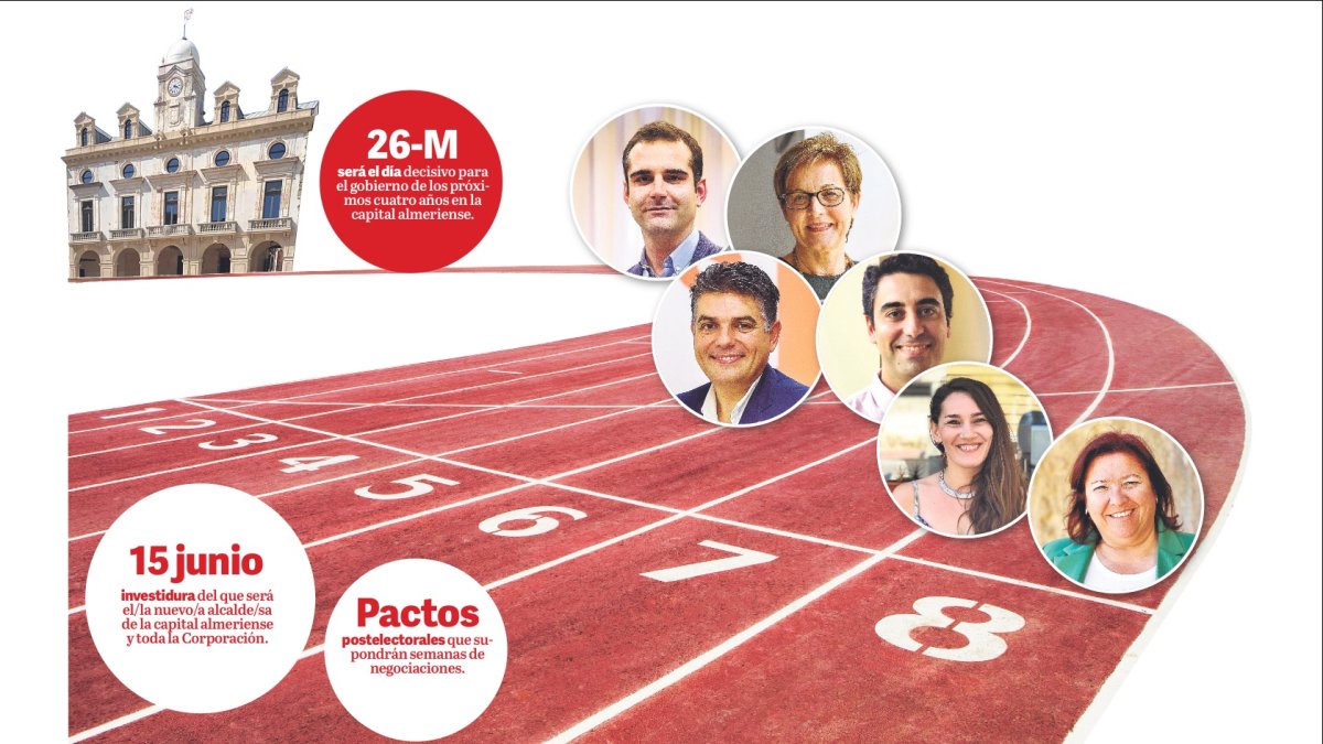 Así está la carrera para llegar al Ayuntamiento