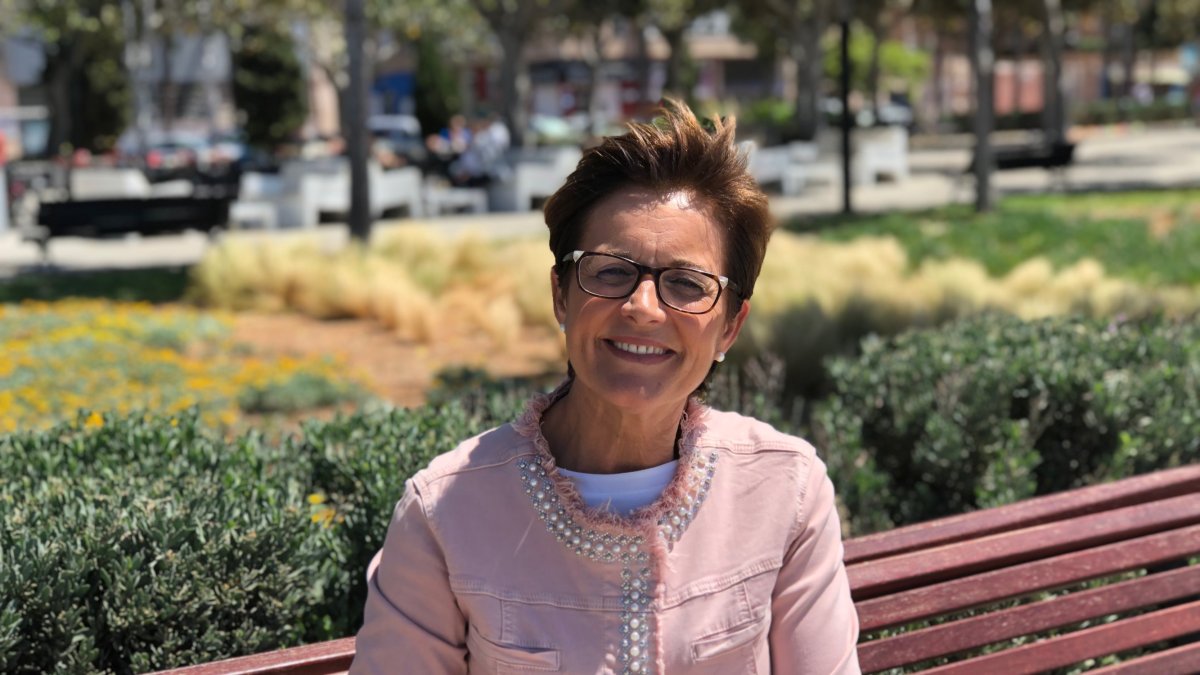 Adriana Valverde, candidata del PSOE de Almería capital.