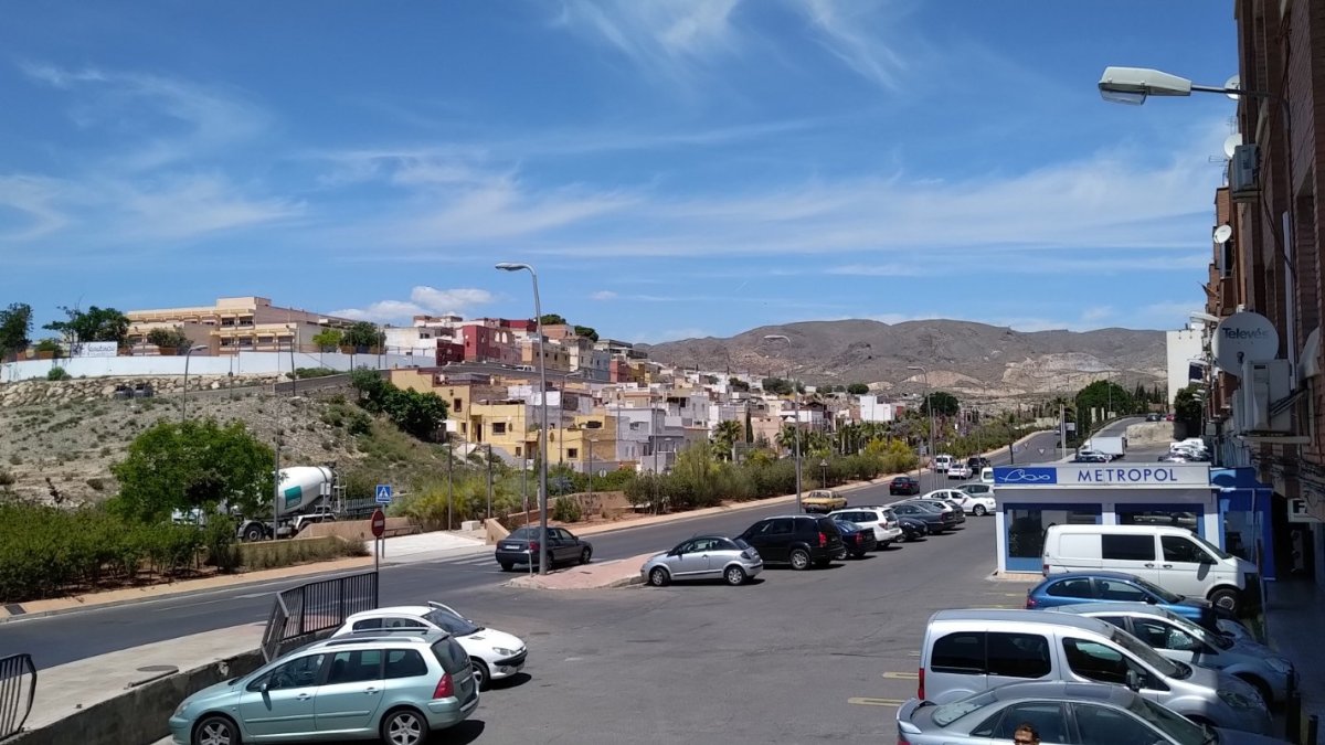 Zona donde se producen los apagones, junto a Piedras Redondas.